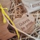 Wielkanocny box prezentowy, ozdoby wielkanocne z drewna, wielkanoc - postaw na swoim