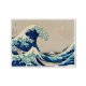 Plakat  70x50 cm - Hokusai, Wielka fala w Kanagawie