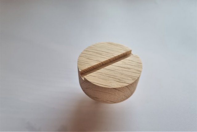 Gałki do mebli z drewna, drewniane śrubki, wzór 8