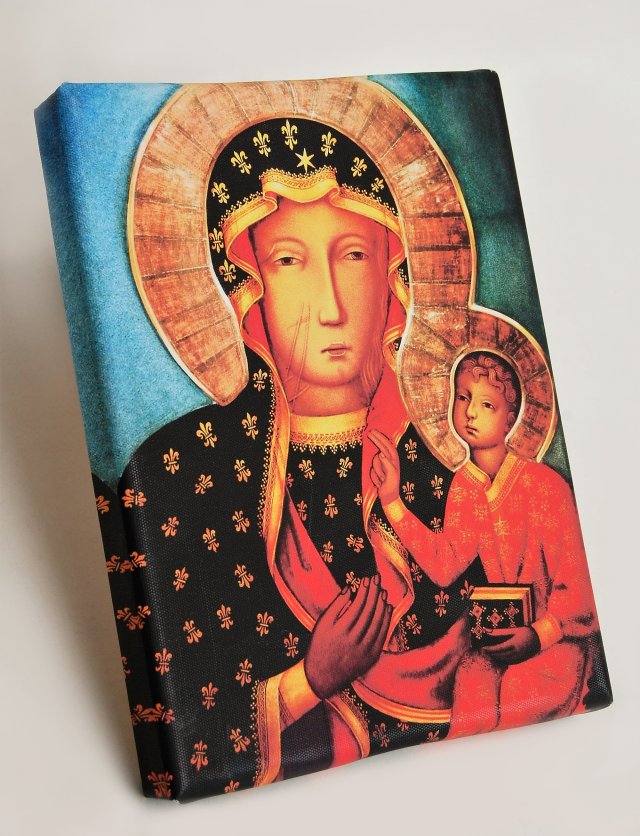 Matka Boża Częstochowska obraz drukowany, druk na płótnie