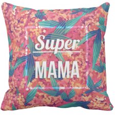 Poduszka kolorowa Super Mama 6529