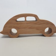 Gałka do mebli autko, auto dla dzieci, z drewna, drewniane uchwyty meblowe