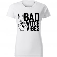 Koszulka T-shirt Bad Witch Vibes Biała M