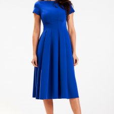 Sukienka B569 S Niebieski
