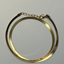 Naszyjnik ze srebra złoconego