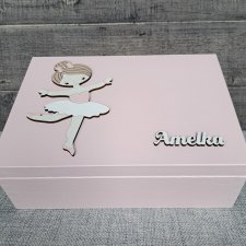 Szkatułka baletnica, prezent dla dziewczynki KDZB04