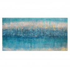 Blue lagoon /4/, abstrakcja obraz ręcznie malowany na płótnie