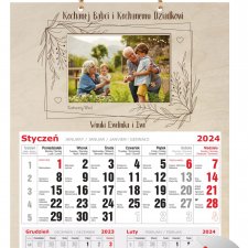 Kalendarz dla Dziadków ze zdjęciem