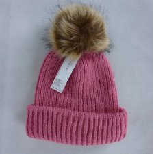 Topshop zimowa czapka pink akryl z metką one size
